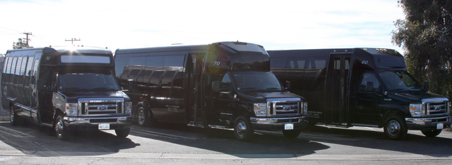 Santa Barbara Airbus Fleet - Mini Limos to Luxury Coaches